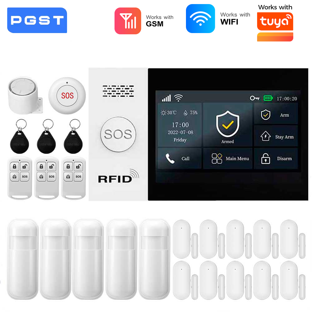 Smart Home Ecosystems - 2.4G WIFI 스마트 GSM 알람 시스템,