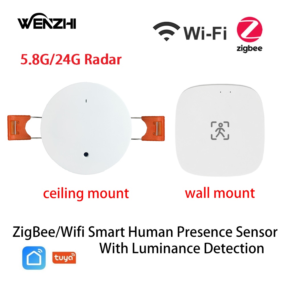 Pir Motion Sensor - 지그비 와이파이 5.8/24G MmWave 레이더, 인간