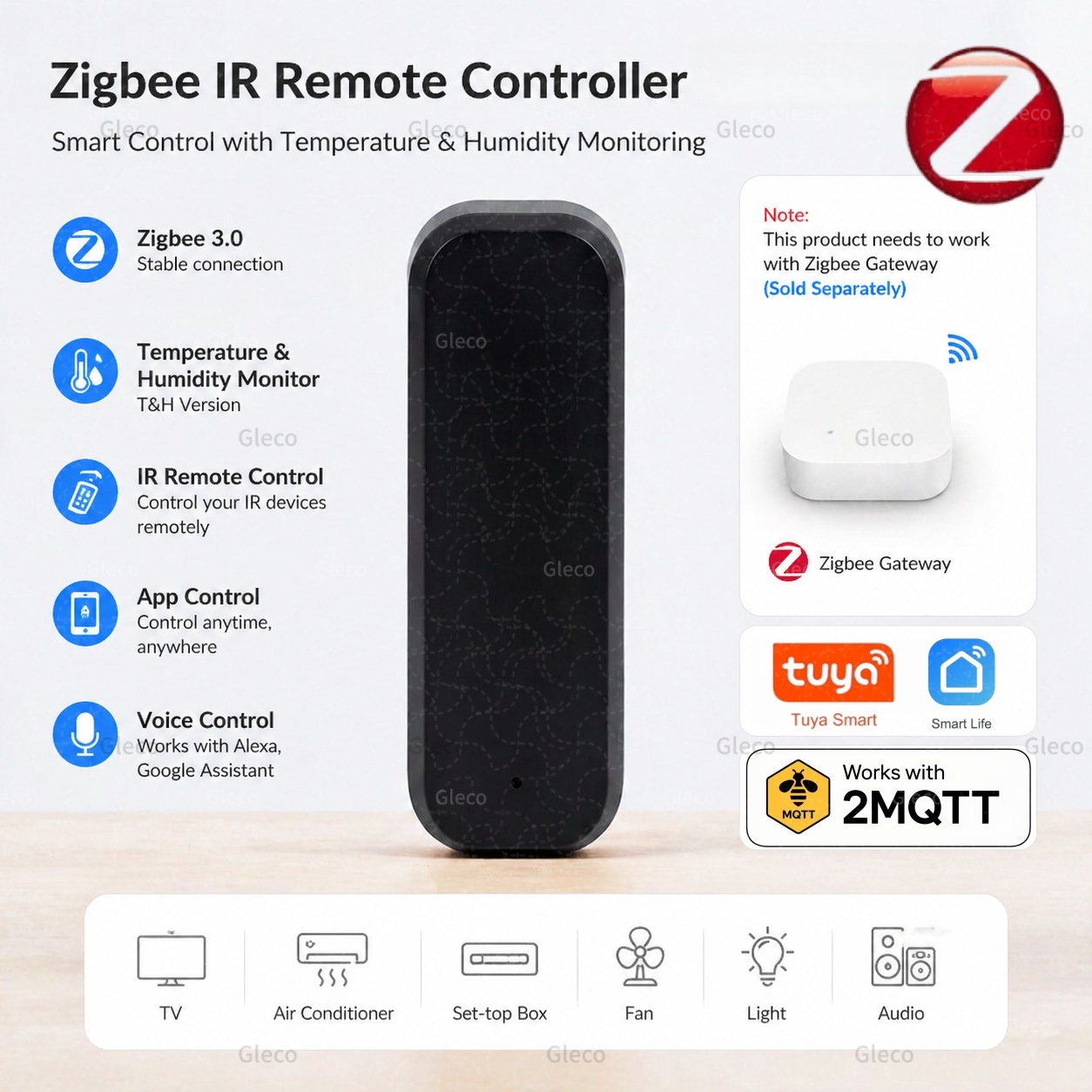 Smart Ir Remote Controller - Zigbee 스마트 IR 리모컨 적외선 범용