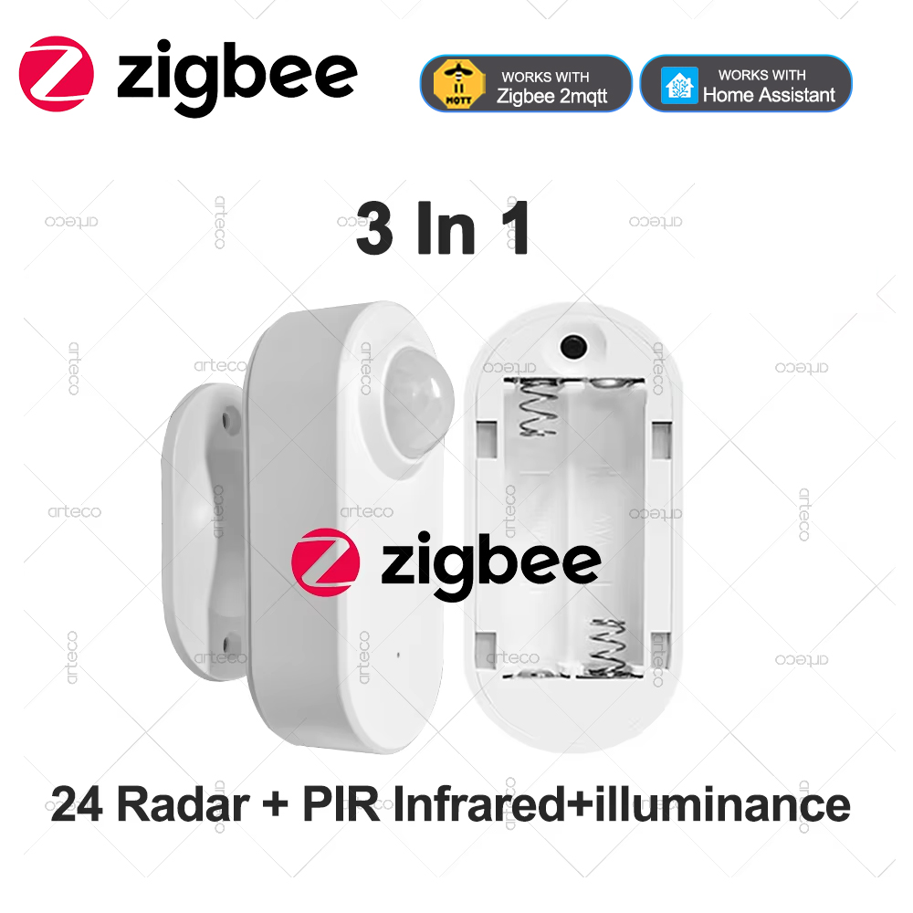 Pir Motion Sensor - 3 In 1 Zigbee 인간 존재
