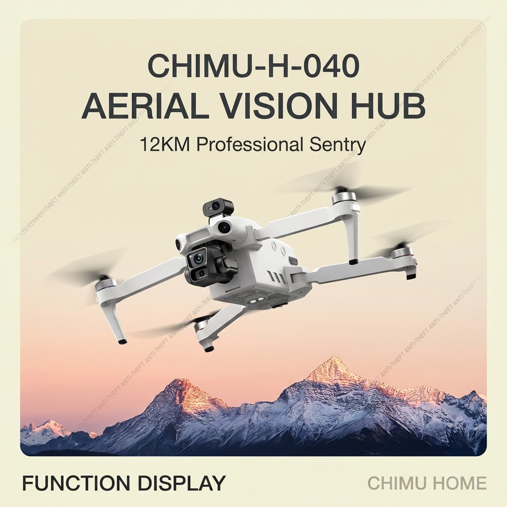 Smart Home Hub - 【CHIMU HOME】스마트 4K HD 항공 비전