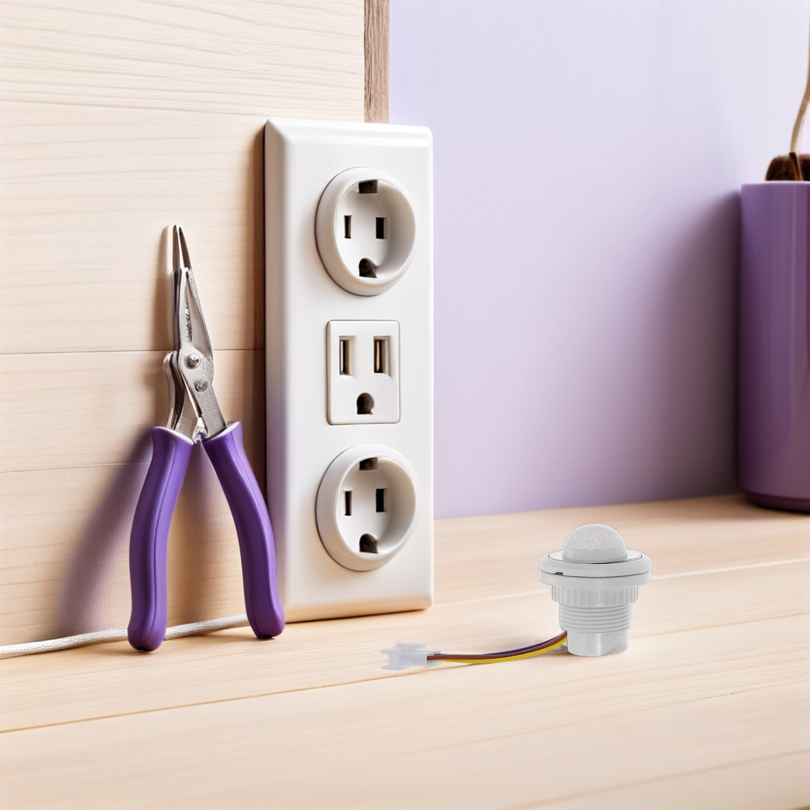 Pir Motion Sensor - 스마트 모션 센서 라이트 스위치 LED