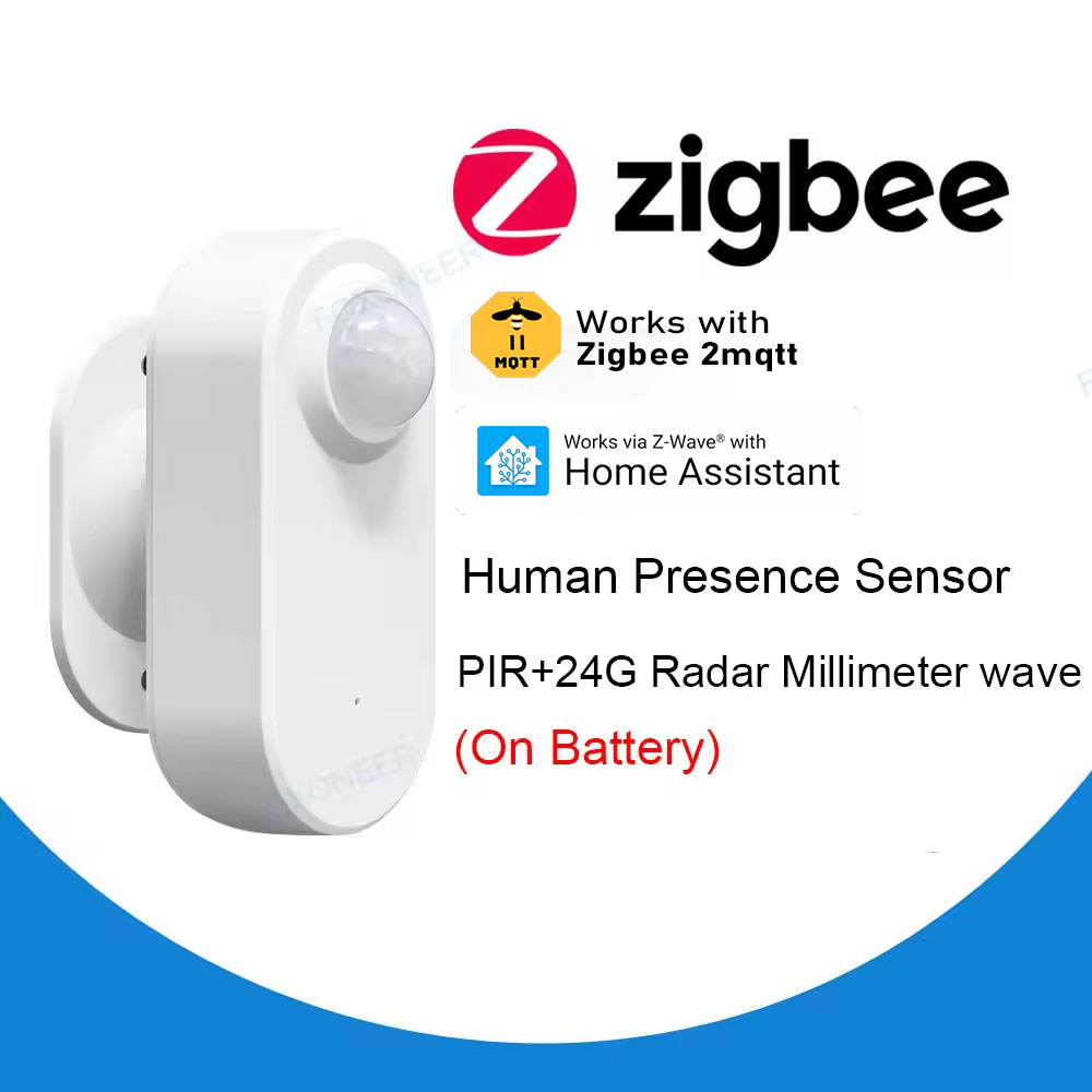 Pir Motion Sensor - 스마트 Zigbee 인간 존재 감지기, 휘도/거리