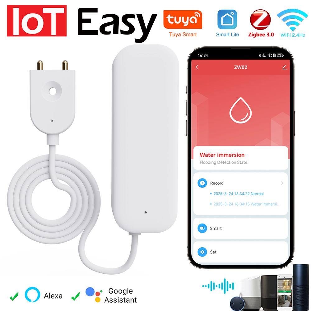 Smart Ir Remote Controller - Tuya WiFi ZigBee 워터 센서 누출