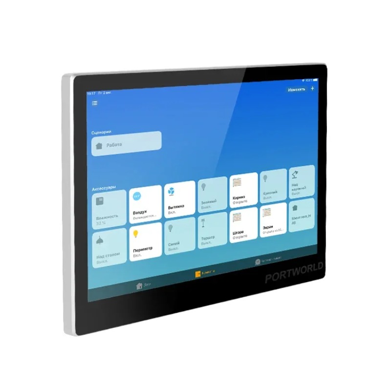 Smart Home Knx System - 스마트 홈 투야 10인치 IP&WIFI 보안