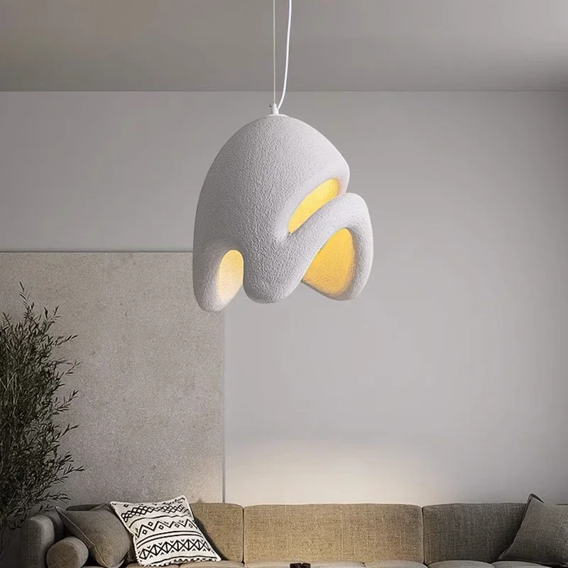 Voice Control Light Bulb - 일본식 와비사비 스타일 레트로 모던 펜던트