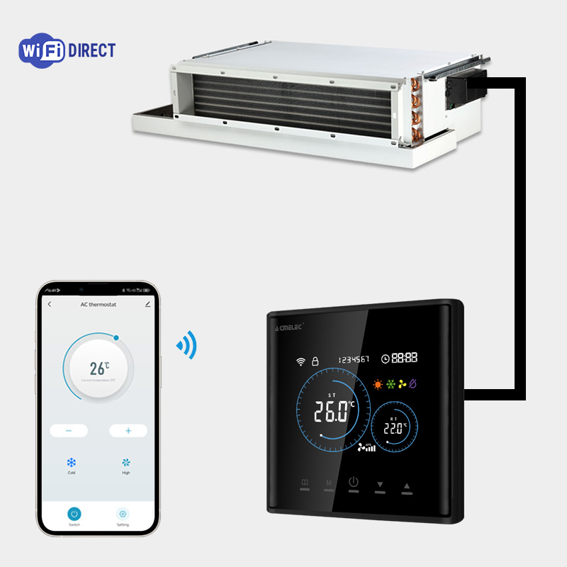 Smart Home Hvac - 스마트 팬코일 온도조절기 HVAC WiFi 디지털