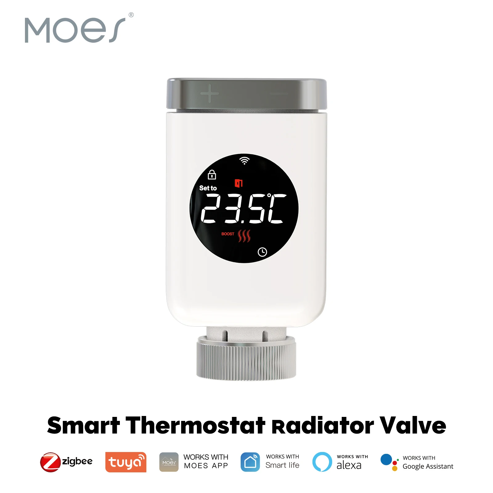 Smart Home Moes - MOES Tuya 스마트 Zigbee 온도 조절