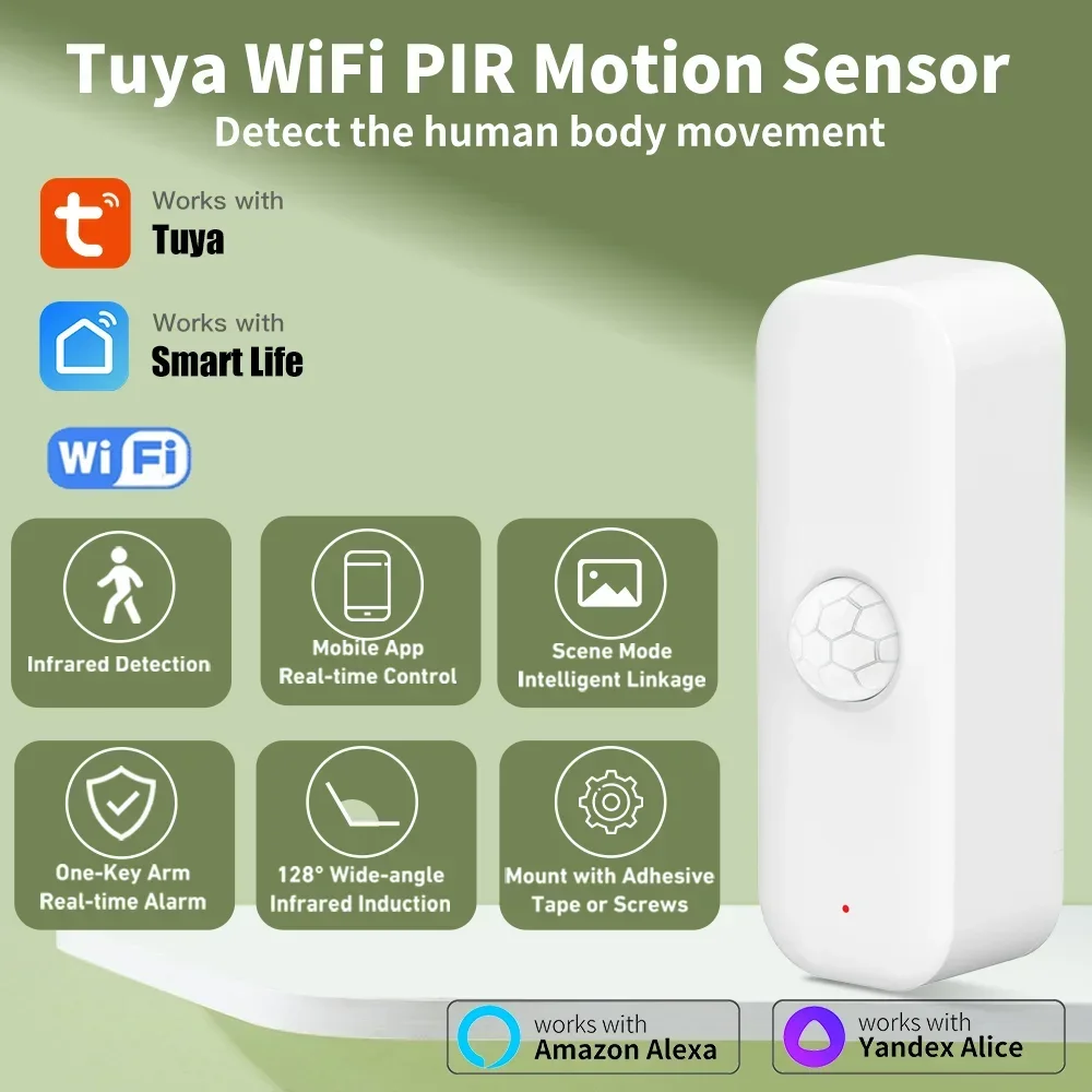 Smart Home Tools - 투야 와이파이 모션 센서 PIR 스마트