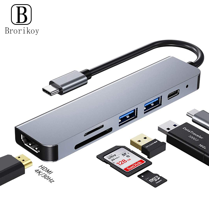 Smart Home Hub - 6 in 1 PD 타입 C
