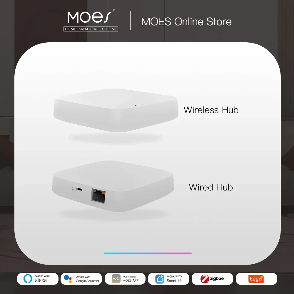 Smart Home Hub - Tuya ZigBee 3.0 스마트 게이트웨이 허브