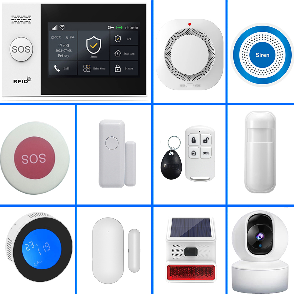 Smart Home Ecosystems - PGST 4G Tuya 스마트 홈 경보