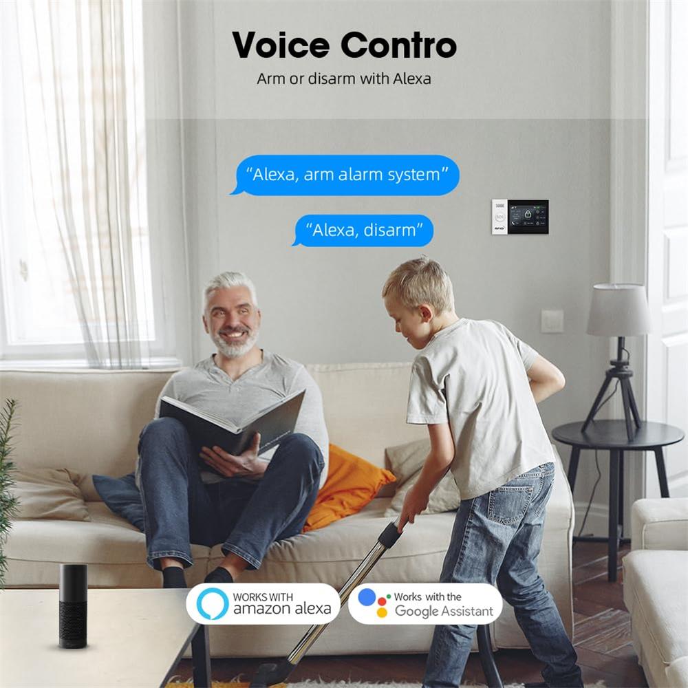 2.4G WIFI 스마트 GSM 알람 시스템, TUYA - Smart Home Ecosystems 리뷰 및 가격