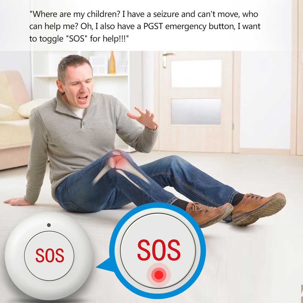 무선 SOS 버튼 스마트 홈 게이트 보안 초인종 433 - Smart Home Ecosystems 리뷰 및 가격