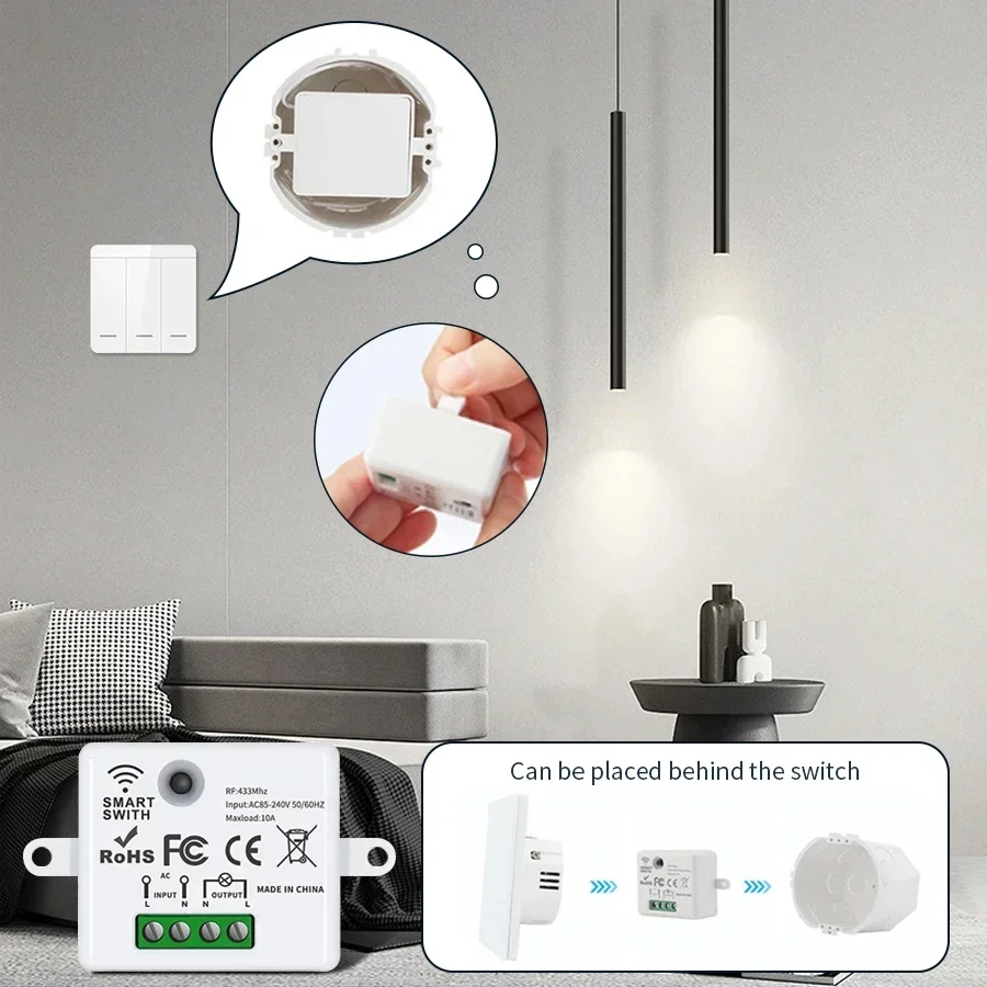 RF 433MHz 무선 원격 제어 스위치 스마트 홈 1 - Smart Ir Remote Controller 리뷰 및 가격