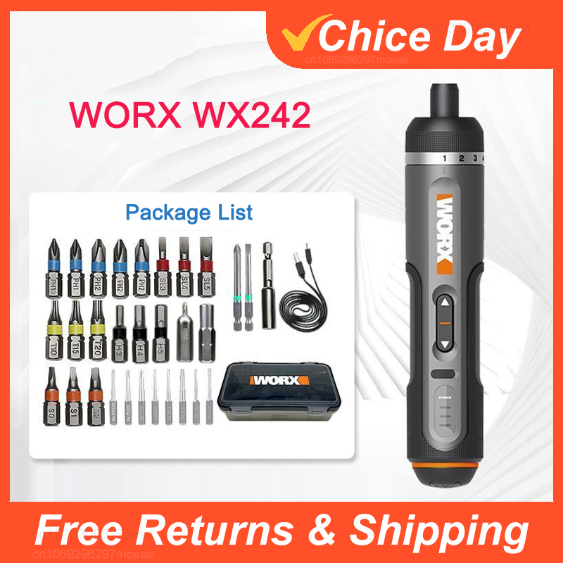 Worx 4V 미니 전동 드라이버 세트 WX242 스마 - Smart Home Micro Bit 리뷰 및 가격