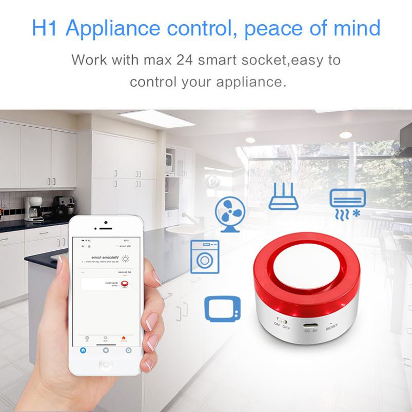 와이파이 투야 홈 경보 시스템, 120DB 무선 와이파 - Smart Home Ecosystems 리뷰 및 가격