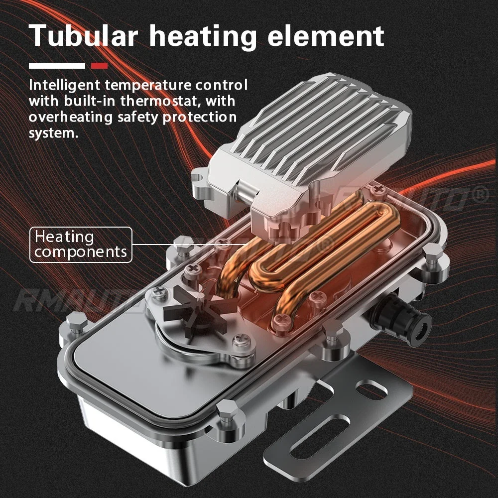 220V 3000W 자동차 엔진 히터 물 탱크 부동액  - Smart Home Hvac 리뷰 및 가격