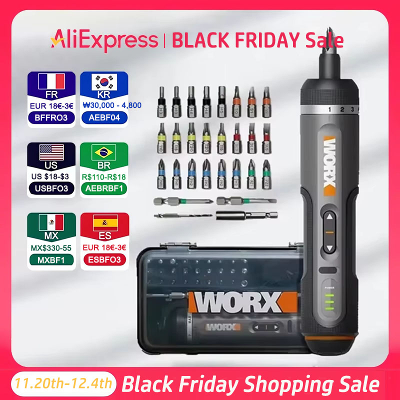 WORX WX242 미니 전기 스크루 드라이버 세트 3 - Smart Home Micro Bit 리뷰 및 가격