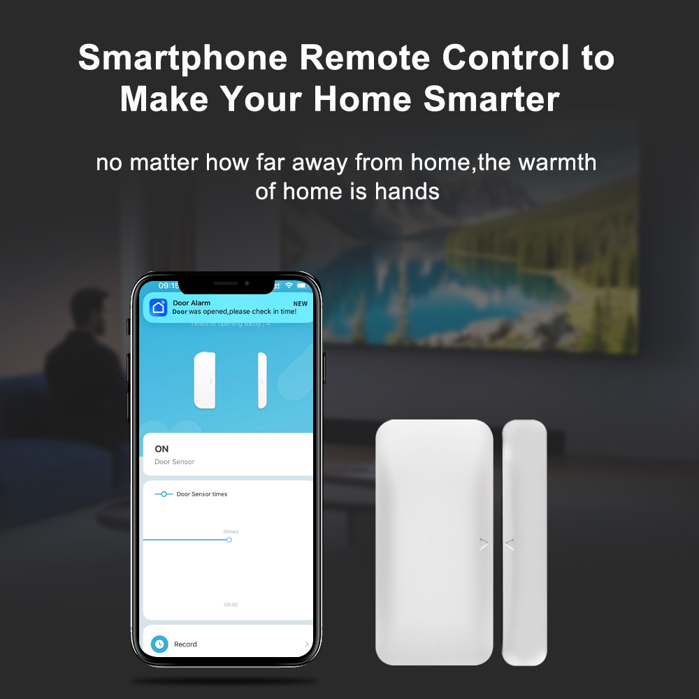 Tuya Zigbee 무선 도어 윈도우 센서 미니 스마 - Smart Home Ecosystems 리뷰 및 가격