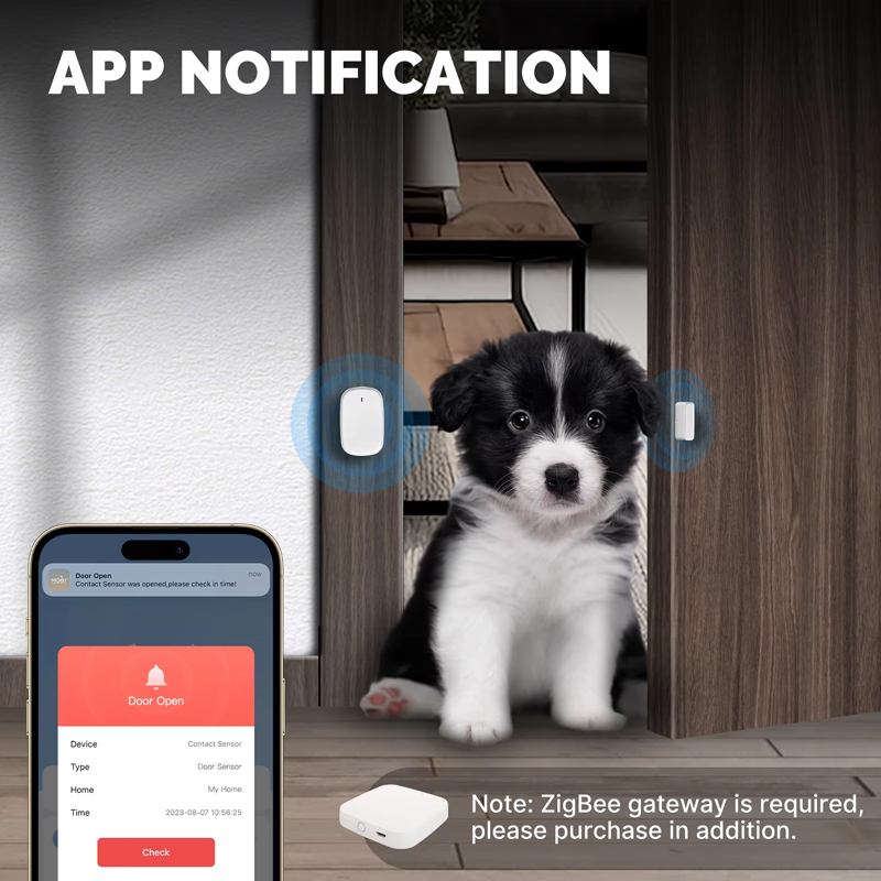 MOES Tuya ZigBee 스마트 창문 게이트 센서 - Smart Home Ecosystems 리뷰 및 가격
