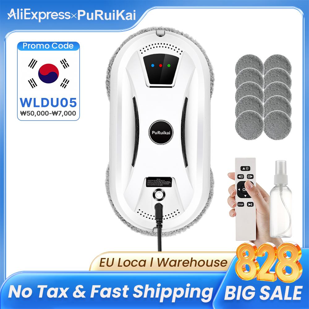 PuRuiKai 가정용 초박형 로봇 진공 청소기, 창  - Smart Home Tools 리뷰 및 가격
