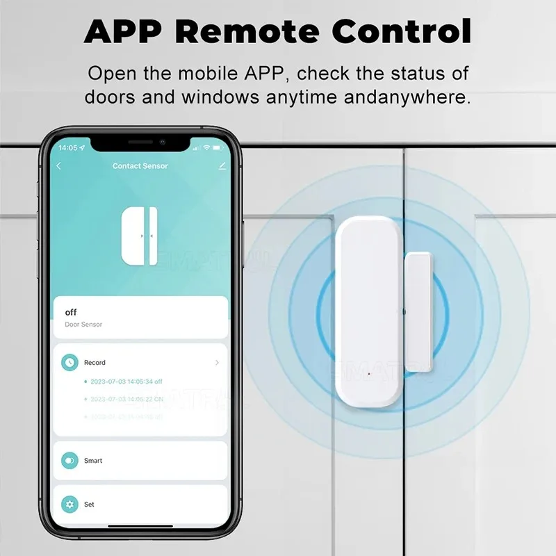 Tuya WiFi 스마트 도어 윈도우 센서 개폐 감지기 - Smart Home Ecosystems 리뷰 및 가격