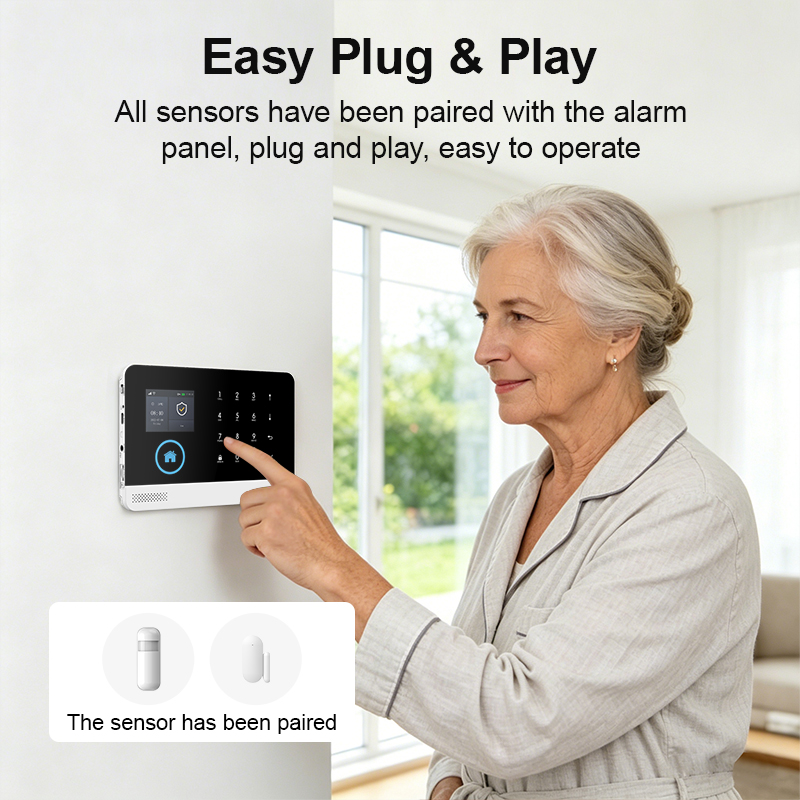 PGST WIFI GSM 스마트 홈 보안 경보 시스템은 - Smart Home Ecosystems 리뷰 및 가격
