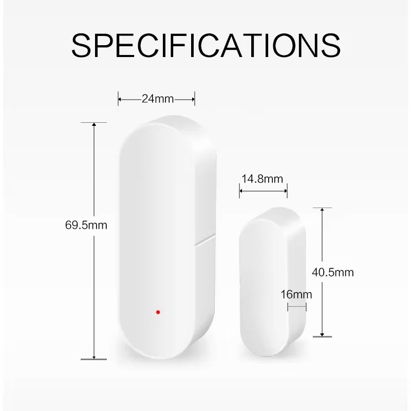 Tuya 스마트 WiFi 도어 센서 스마트 홈 열기 닫 - Smart Home Tools 리뷰 및 가격