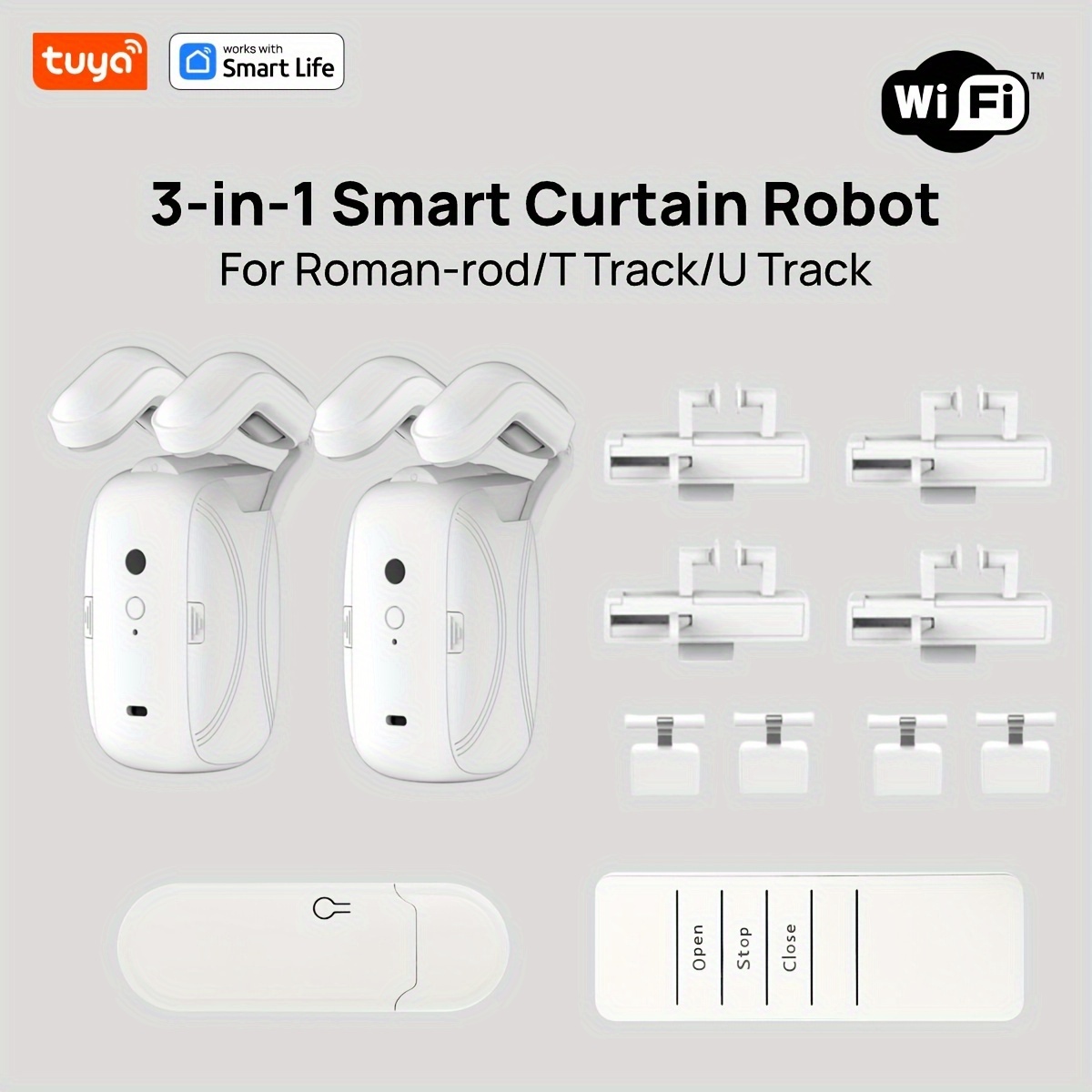 1/2개 투야 스마트 와이파이 커튼 로봇 (허브 포함  - Smart Home Hub 리뷰 및 가격