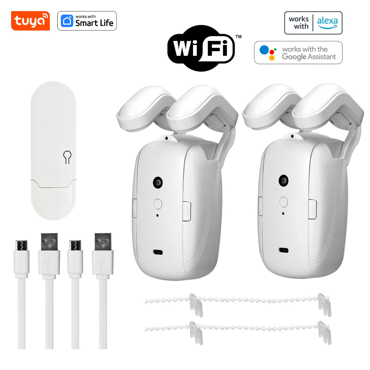 1/2개 투야 스마트 와이파이 커튼 로봇 (허브 포함  - Smart Home Hub 리뷰 및 가격