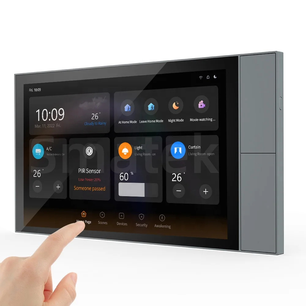 디지털 스크린 터치 스마트 WiFi 10A 240V 4 - Smart Home Knx System 리뷰 및 가격