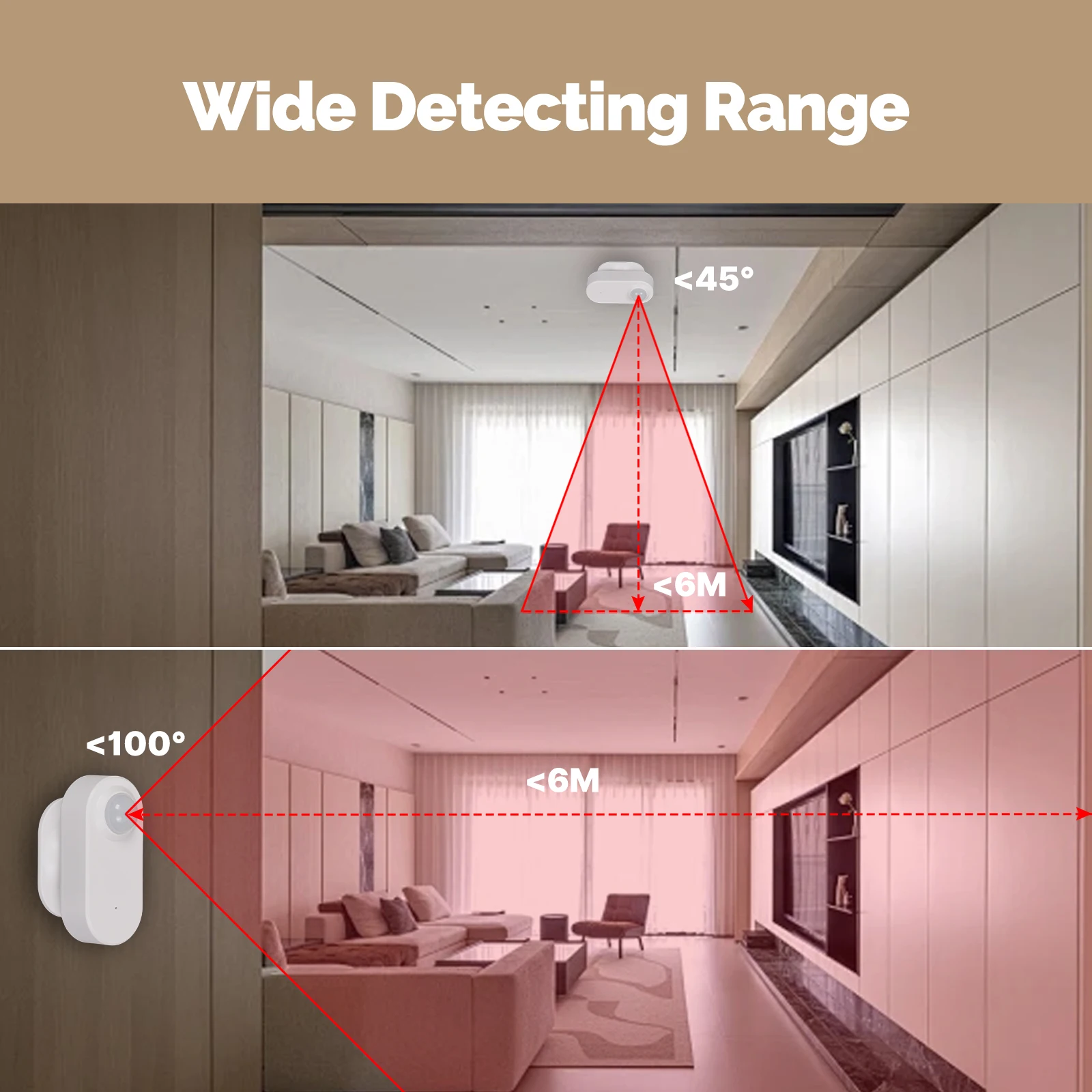 MOES 지그비 3.0 투야 스마트 PIR 동작 감지  - Smart Home Moes 리뷰 및 가격