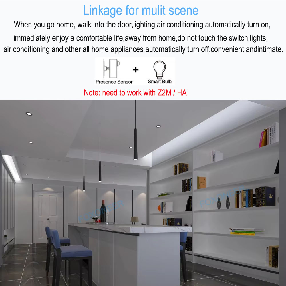 스마트 Zigbee 인간 존재 감지기, 휘도/거리 감지 - Pir Motion Sensor 리뷰 및 가격