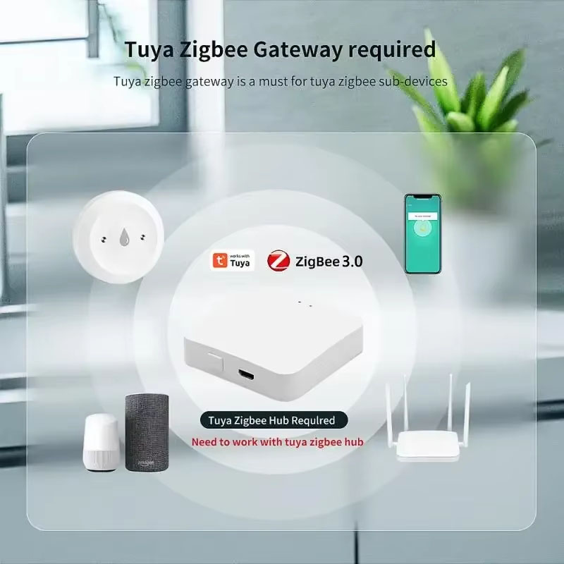 Tuya ZigBee 3.0 누수 감지기 홈 어시스턴트 - Smart Home Tools 리뷰 및 가격