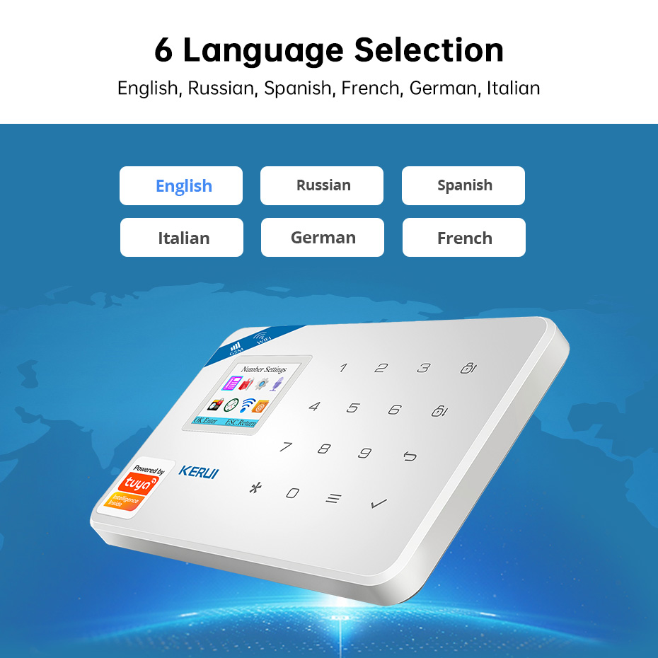 KERUI W181 경보 시스템 보안 홈 WIFI GS - Smart Home Ecosystems 리뷰 및 가격