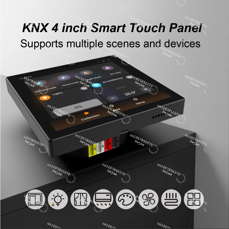 빌라 호텔 건물 조명 제어 4인치 KNX 스마트 홈 컨 - Smart Home Knx System 리뷰 및 가격