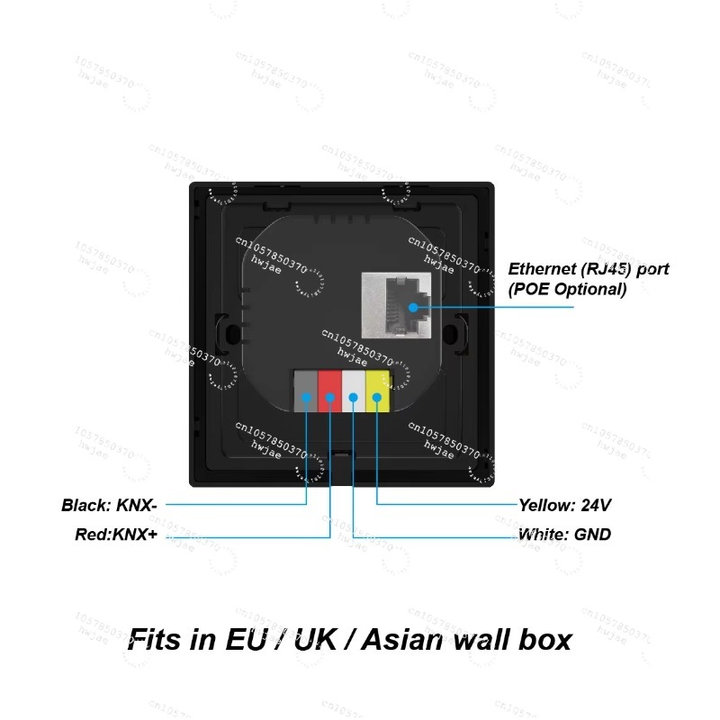 빌라 호텔 건물 조명 제어 4인치 KNX 스마트 홈 컨 - Smart Home Knx System 리뷰 및 가격