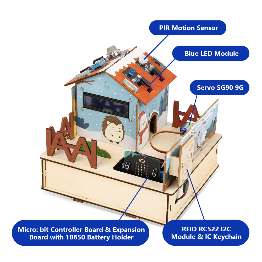 ACEBOTT 학습 키트 마이크로비트 스마트 홈 자동화 - Smart Home Micro Bit 리뷰 및 가격