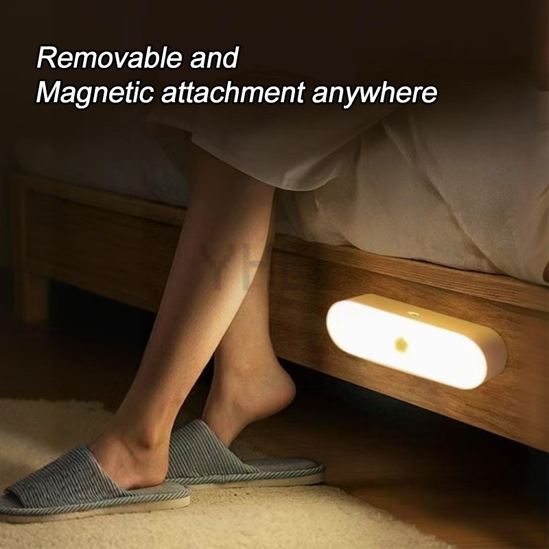 무선 LED 모션 센서 램프 USB 충전식 자석 부착형 - Voice Control Light Bulb 리뷰 및 가격