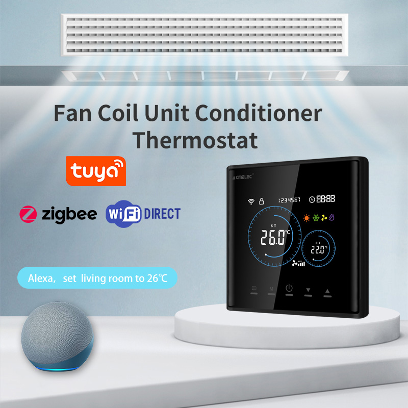 스마트 팬코일 온도조절기 HVAC WiFi 디지털 실내 - Smart Home Hvac 리뷰 및 가격