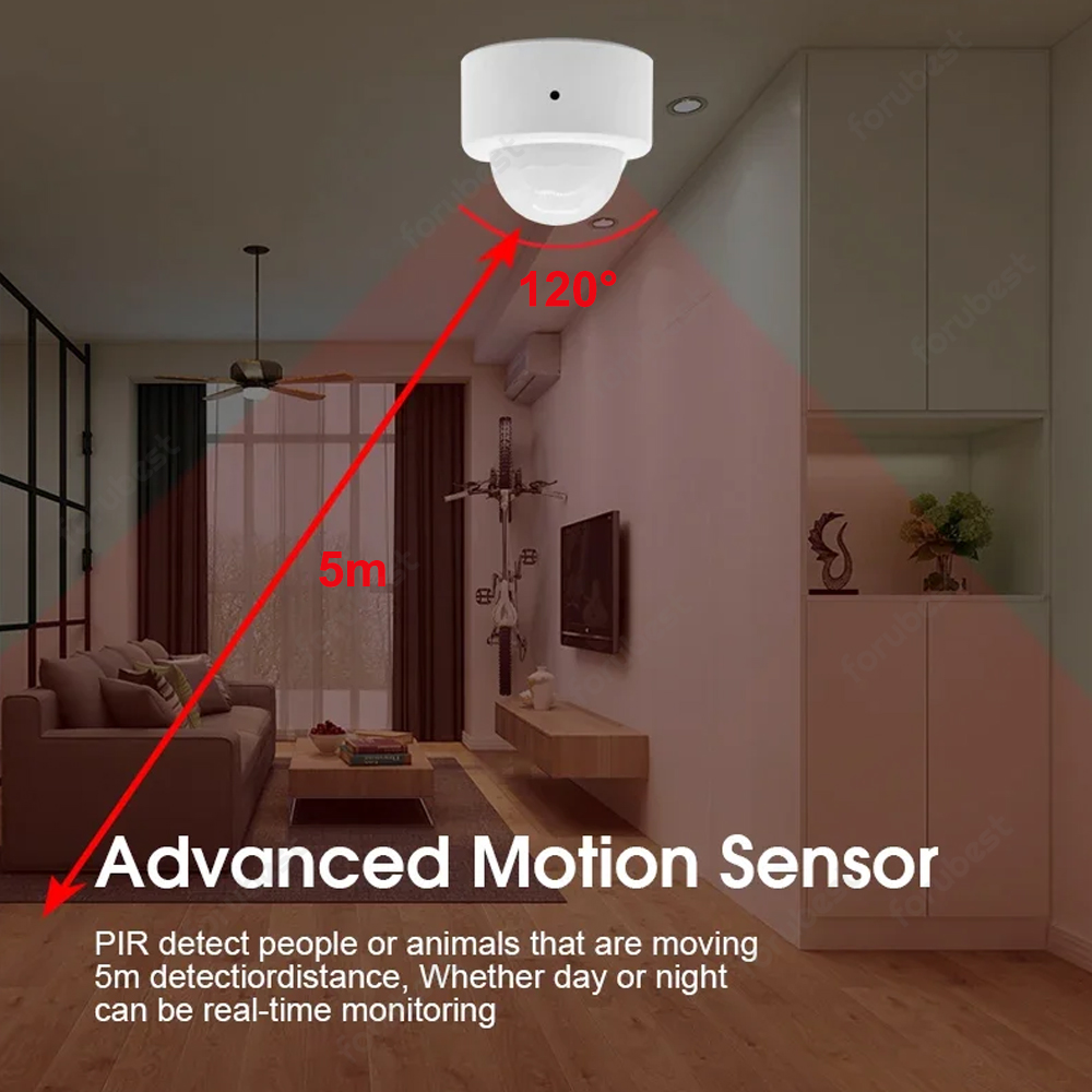 Zigbee 3.0 인간 모션 센서 PIR 적외선 감지 - Smart Home Hub 리뷰 및 가격
