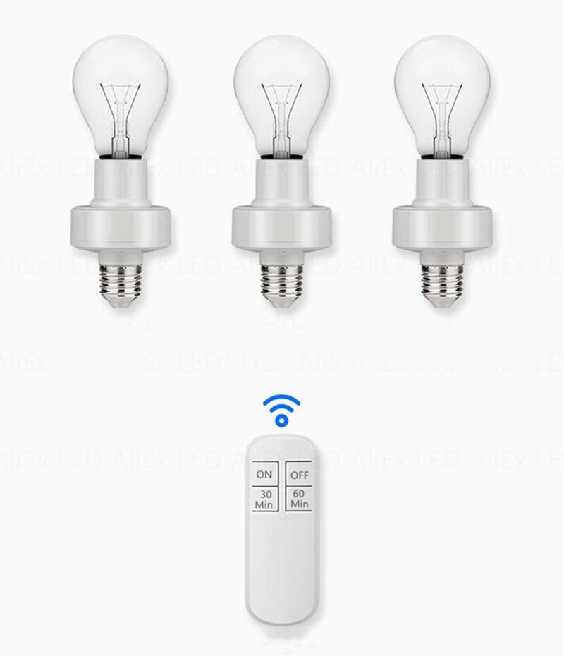E27 LED 램프 RF 433MHz 스마트 리모컨 3 - Voice Control Light Bulb 리뷰 및 가격