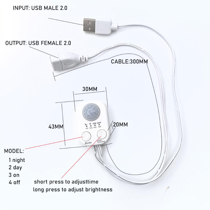 1Pcs DC 5V-24V USB PIR 인간 모션 센 - Pir Motion Sensor 리뷰 및 가격