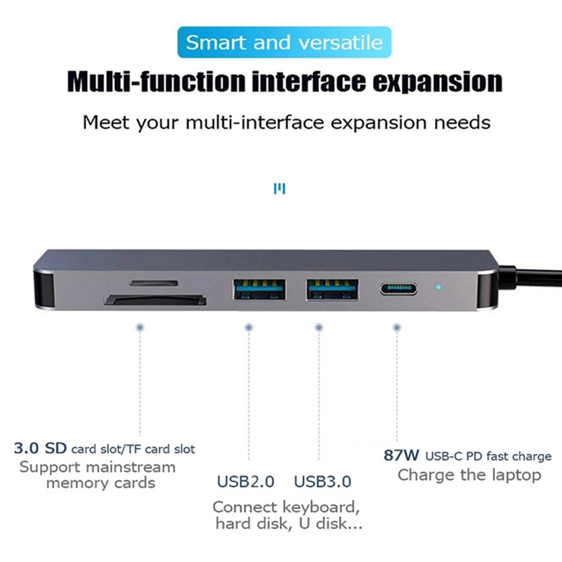 6 in 1 PD 타입 C 도킹 스테이션 MST 멀티  - Smart Home Hub 리뷰 및 가격