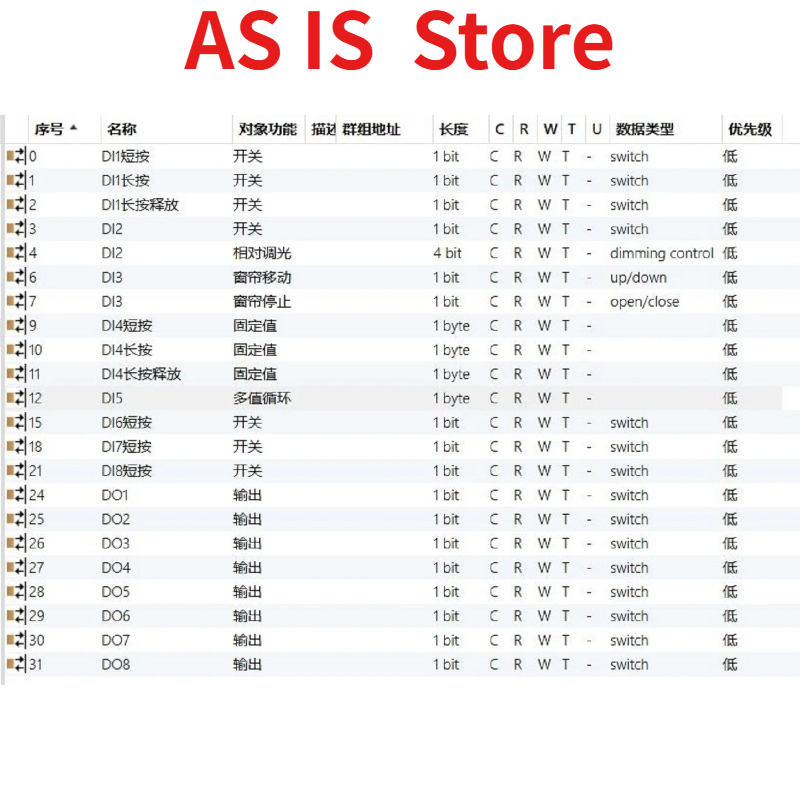 스마트 홈 KNX I/O 모듈 - 8개 디지털 입력 8 - Smart Home Knx System 리뷰 및 가격
